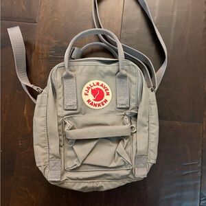 Fjallraven Crossbody Bag in Light Gray